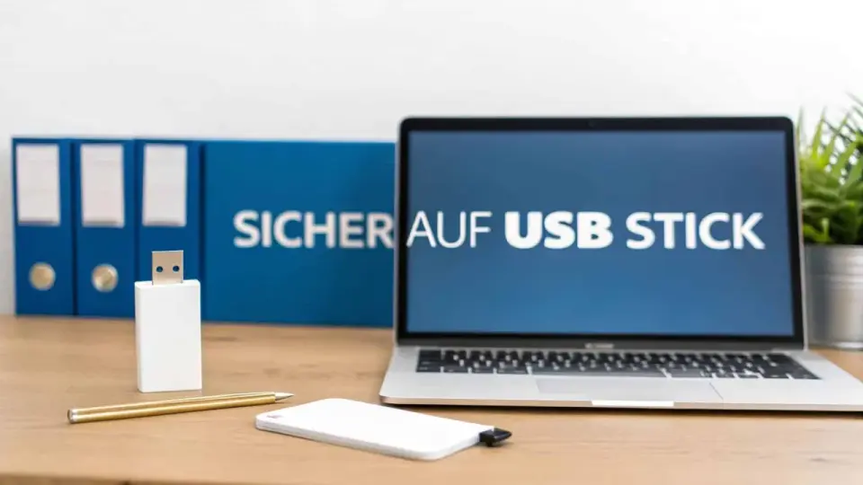 PC-Sicherung auf USB-Stick - So geht's richtig!